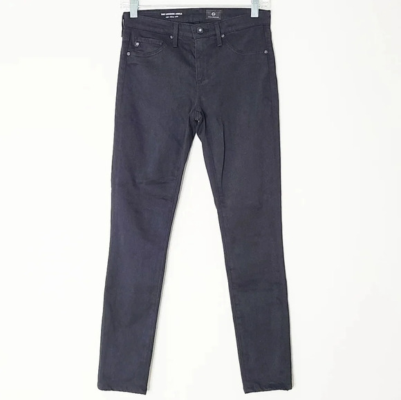 AG Adriano Goldschmied Black The Legging Ankle Skinny Jeans 25 - Picture 1 of 5